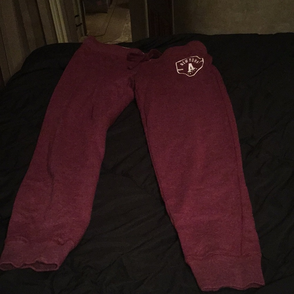 Aeropostale Joggers (Maroon)